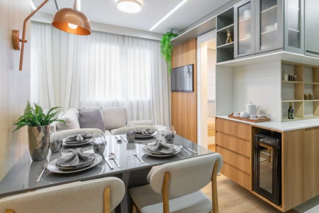 Decoração de sala de apartamentos